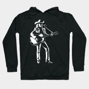 Dwight Yoakam Playing Guitar Hoodie